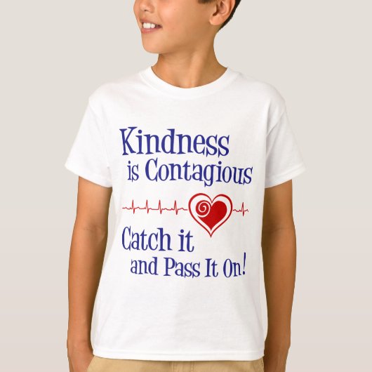 Ansteckend, Marineblau T-Shirt (Vorderseite)