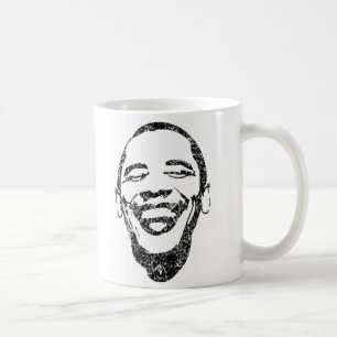 Ansteckende Lächeln-Abstimmungobama-Tasse Kaffeetasse