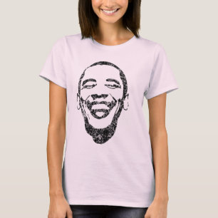 Ansteckendes Lächeln Obama langes Sleave T T-Shirt