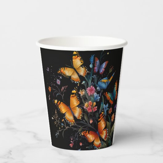 Anstecknadel Pappbecher (Rückseite)