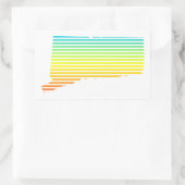 Ansteckungskühlung Rechteckiger Aufkleber (Tasche)