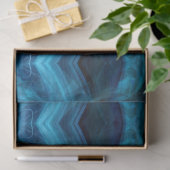 Ansteigender Geist Decoupage 29 blaues Tissue Seidenpapier (Geschenk)