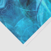 Ansteigender Geist Decoupage 29 blaues Tissue Seidenpapier (Ausschnitt)