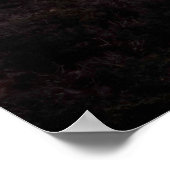 Ansteigender Mond Poster (Ecke)