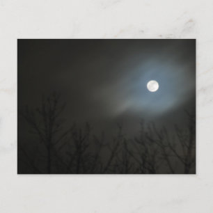Ansteigender Mond Postkarte