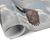 ANSTEIGENDES EAGLE GESCHENKPAPIER (Rolleneckpunkt)