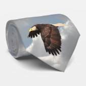 ANSTEIGENDES EAGLE KRAWATTE (Gerollt)