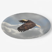 ANSTEIGENDES EAGLE PAPPTELLER (Schrägansicht)