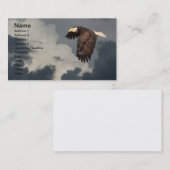 ANSTEIGENDES EAGLE VISITENKARTE (Vorne/Hinten)