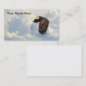 ANSTEIGENDES EAGLE VISITENKARTE (Vorne/Hinten)