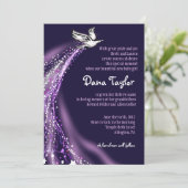 Ansteigendes Tauben-jüdisches Baby, das Einladung (Stehend Vorderseite)