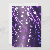 Ansteigendes Tauben-jüdisches Baby, das Einladung (Rückseite)