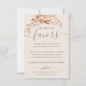 Anstelle der Lieblinge der Bohemischen Hochzeitssp Karte (Vorderseite)