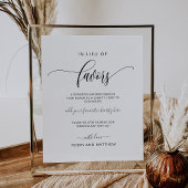 Anstelle von Favoriten bevorzugen die Wohltätigkei Poster