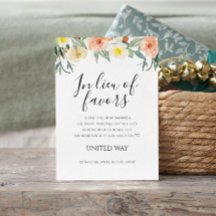 Anstelle von Lieblingen Pfirsichhochzeiten in Blum