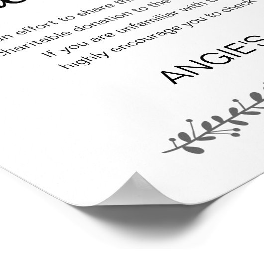 Anstelle von Lieblingsschulen für Wohltätigkeit sp Poster (Ecke)