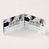 Anstellung eines Arztes mit einfachen Füßen Visitenkarten (Innenseite)