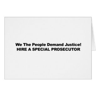 Anstellung eines Sonderstaatsanwalts