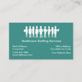 Anstellung für medizinisches Personal Visitenkarte (Vorderseite)