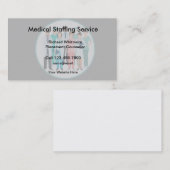 Anstellung für medizinisches Personal Visitenkarte (Vorne/Hinten)