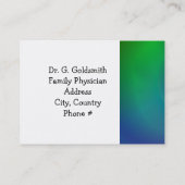 Anstellung Terminkarte (Rückseite)