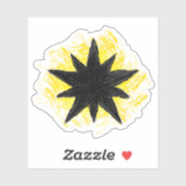 Ansteorra Aufkleber (Blatt)