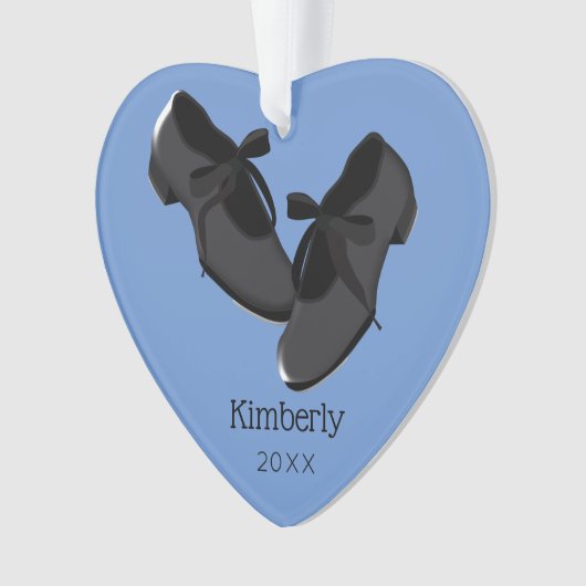 Anstich Schuhe Personalisiert Ornament (Vorderseite)