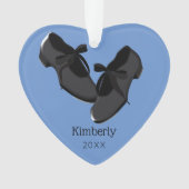 Anstich Schuhe Personalisiert Ornament (Vorderseite)