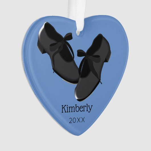 Anstich Schuhe Personalisiert Ornament (Vorderseite)