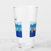 Anstieg der Trilobiten - prähistorisches Tier Glas (Links)