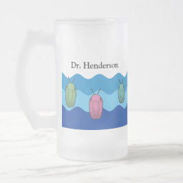 Anstieg der Trilobiten - prähistorisches Tier Mattglas Bierglas