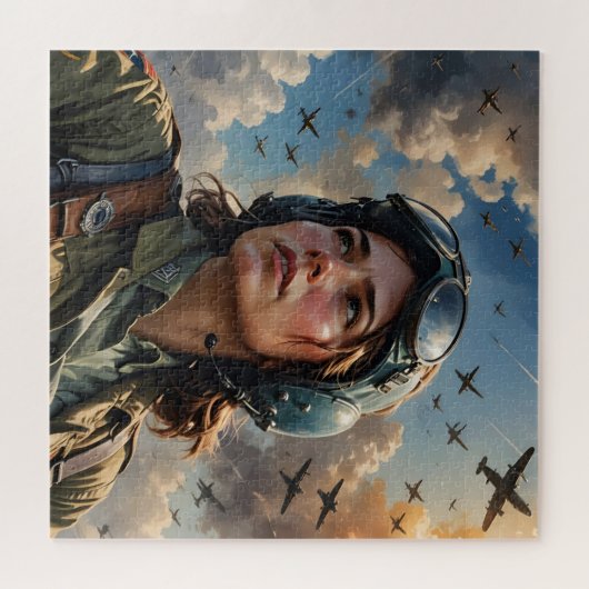 Anstieg des Aviators Puzzle (Horizontal)