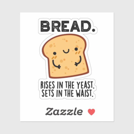 Anstieg des Brotes in den heftigen Sets in der Tai Aufkleber (Blatt)