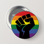 Anstieg des Gay Pride Button (Vorne & Hinten)