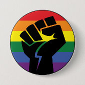Anstieg des Gay Pride Button (Vorderseite)