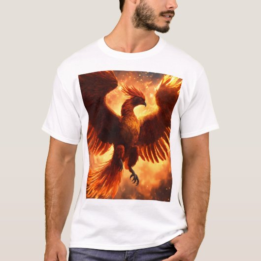 Anstieg des Phoenix - Rebirth and Resilience T-shi T-Shirt (Vorderseite)