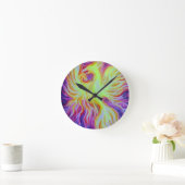 Anstieg eines Phönix Runde Wanduhr (Zuhause)