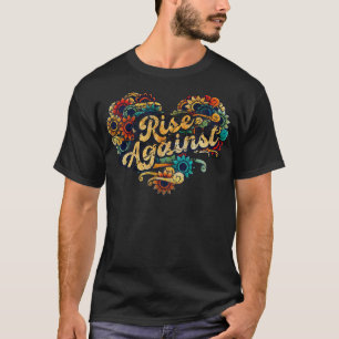Anstieg gegen VIGNETTE VINTAGE FARBE T-Shirt