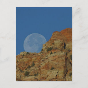 Anstieg über den Klippen in Zion Postkarte