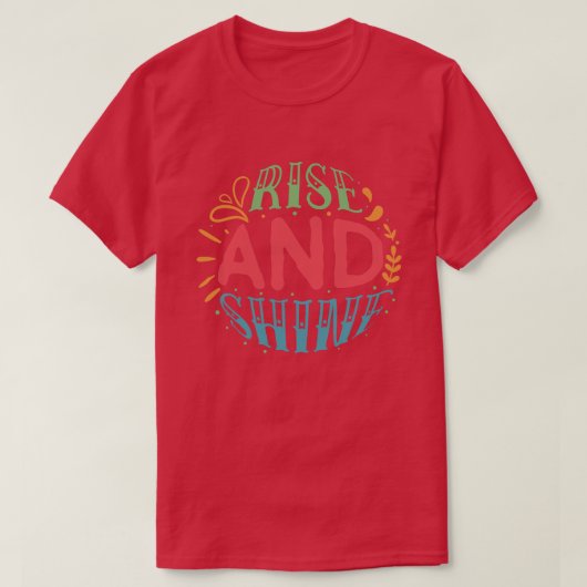Anstieg und Glanz01 T-Shirt (Design vorne)