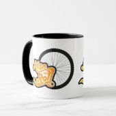 Anstieg und Rollzyklus Tasse (Vorderseite Links)