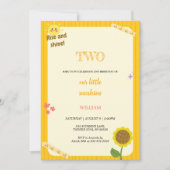 ANSTIEG UND SCHIENE GEBURTSEINLADUNG EINLADUNG (Vorderseite)