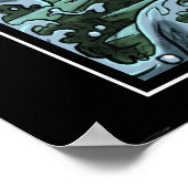 Anstieg von Cthulhu Poster (Ecke)