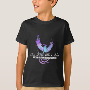Anstieg von Pcute s Niedlichen Snix Asche Suizid T-Shirt