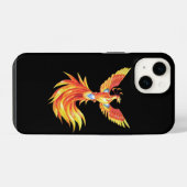Anstieg von Pheonix iPhone Hülle (Rückseite (Horizontal))
