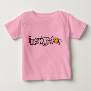 Anstifter-Baby-Abnutzung Baby T-shirt