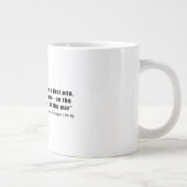 Anstifter des Kriegs-Zitats durch Samuel L. Jumbo-Tasse (Rechts)