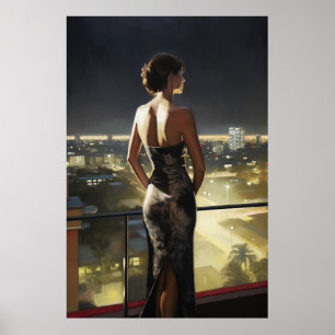 Anstiftung durch Mondlicht von Miami Poster