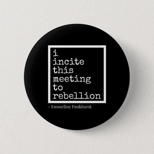 Anstoß zu diesem Treffen Button (Vorderseite)