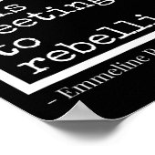 Anstoß zu diesem Treffen Poster (Ecke)